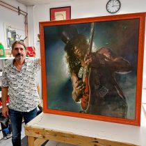 Bilderrahmen Sonderanfertigung,  Digital Art Print Sebastian Krüger